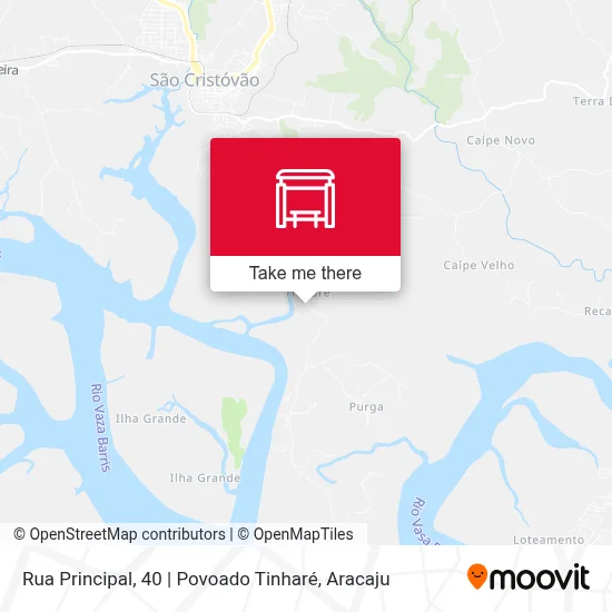 Rua Principal, 40 | Povoado Tinharé map
