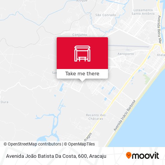 Mapa Avenida João Batista Da Costa, 600