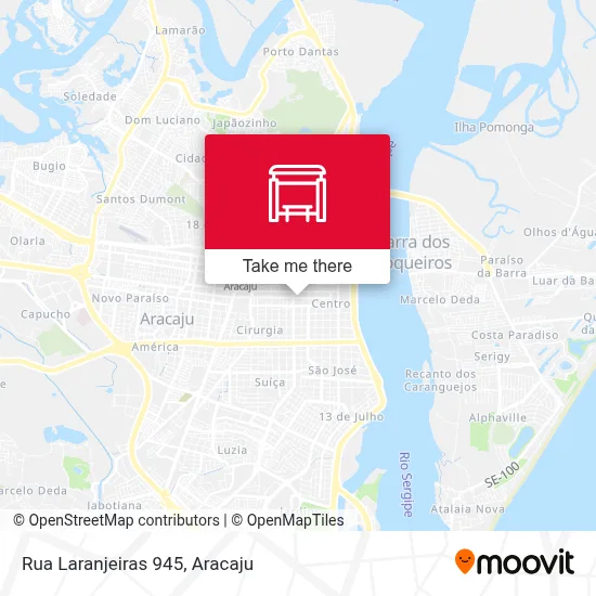 Rua Laranjeiras 945 map