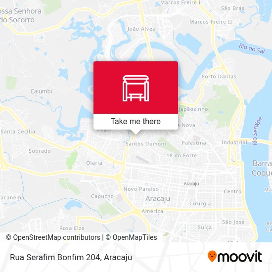 Rua Serafim Bonfim 204 map