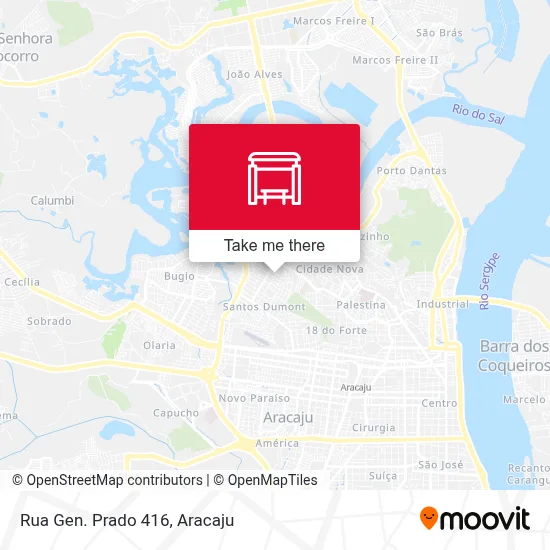Rua Gen. Prado 416 map