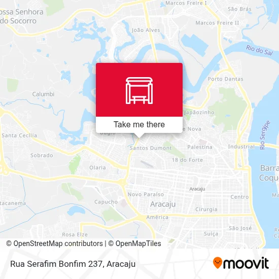 Rua Serafim Bonfim 237 map