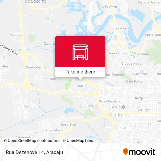 Rua Dezenove 14 map