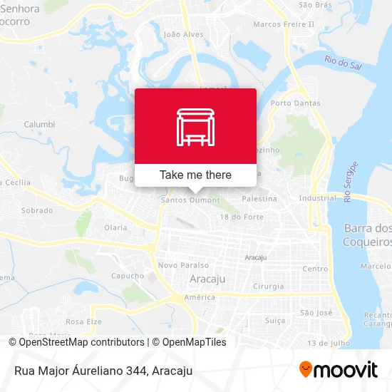 Rua Major Áureliano 344 map
