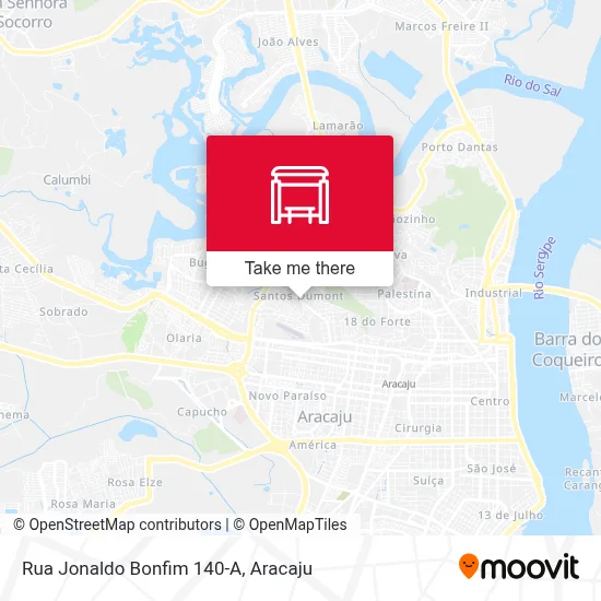Rua Jonaldo Bonfim 140-A map