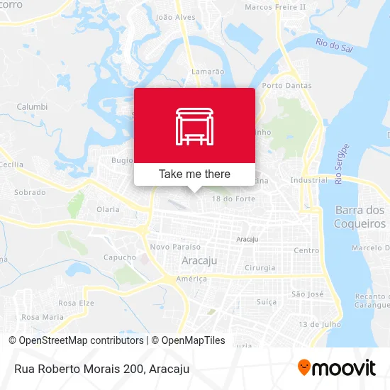 Rua Roberto Morais 200 map