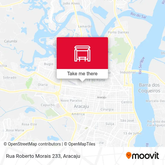 Rua Roberto Morais 233 map