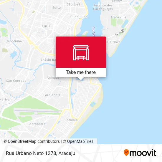 Rua Urbano Neto 1278 map