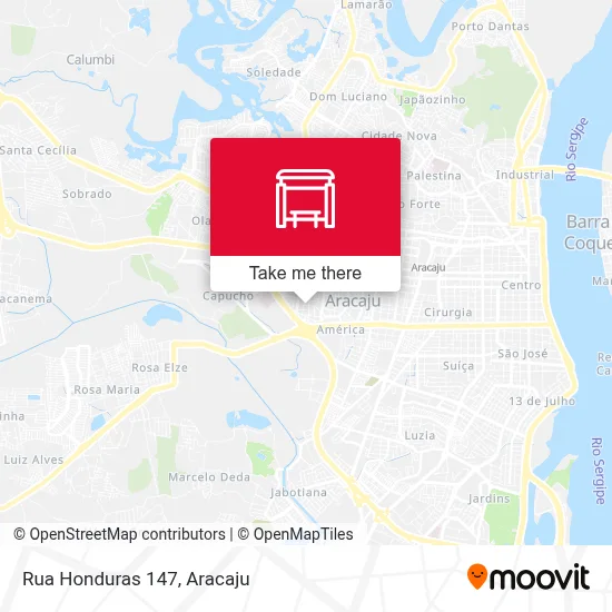 Rua Honduras 147 map