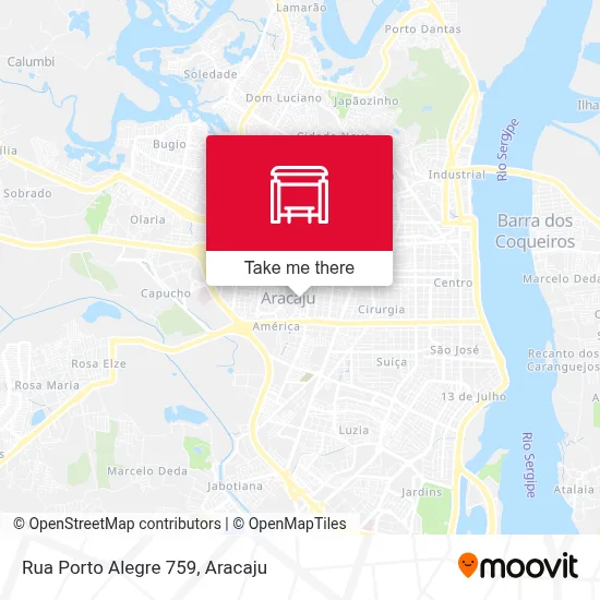 Rua Porto Alegre 759 map