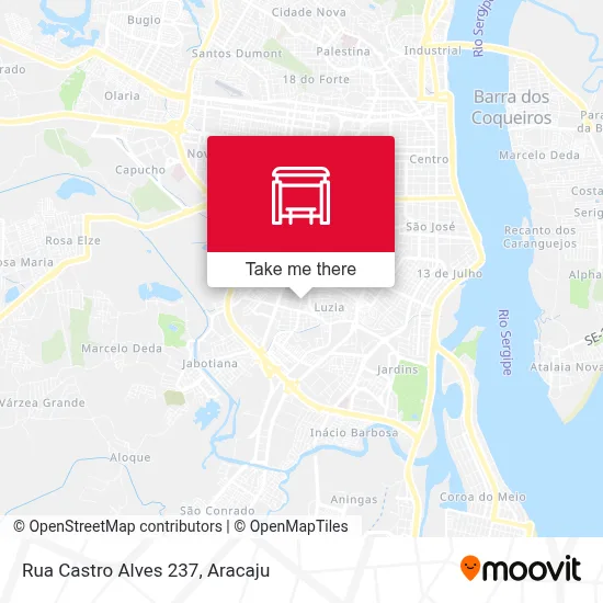Rua Castro Alves 237 map