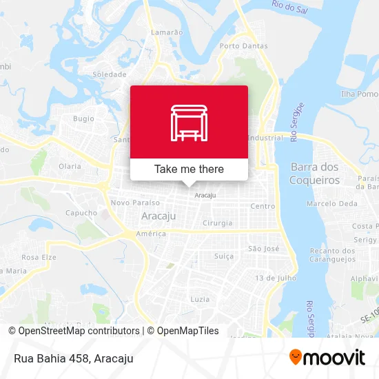 Rua Bahia 458 map