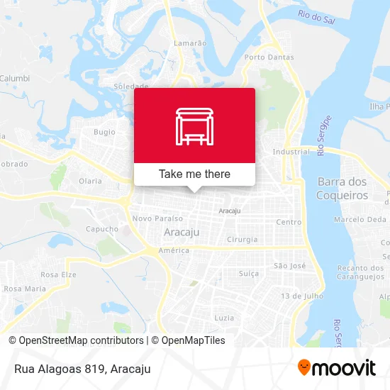 Rua Alagoas 819 map