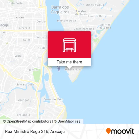 Rua Ministro Rego 316 map