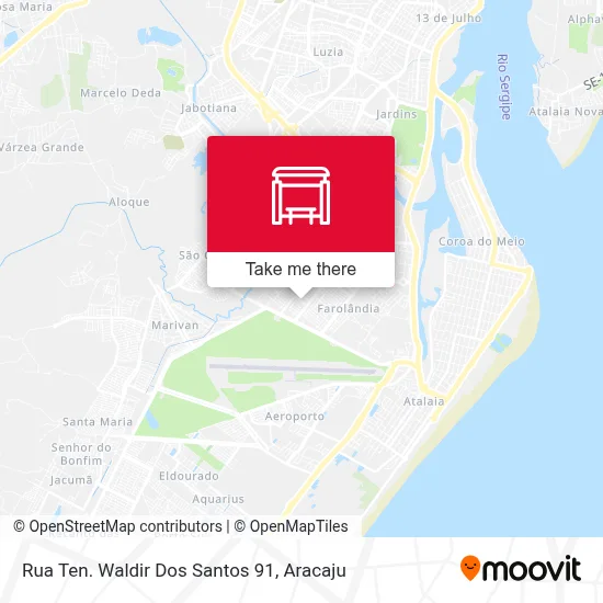 Rua Ten. Waldir Dos Santos 91 map