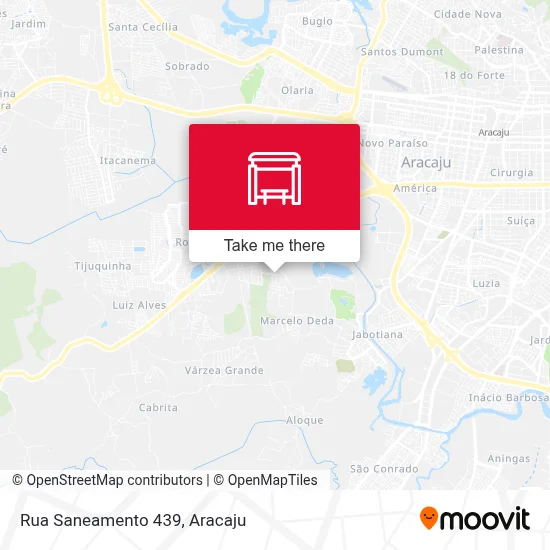 Rua Saneamento 439 map