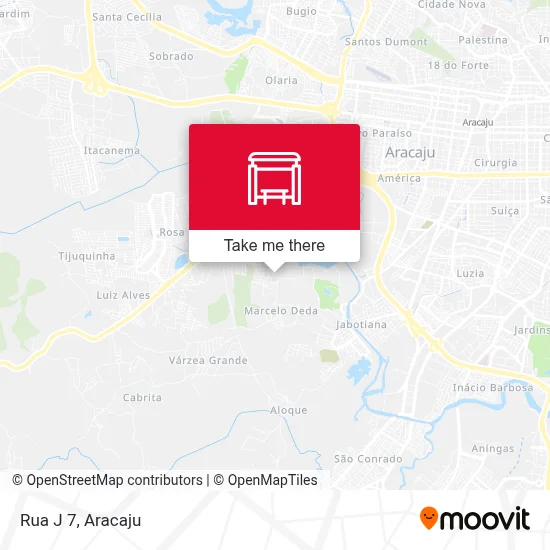 Rua J 7 map