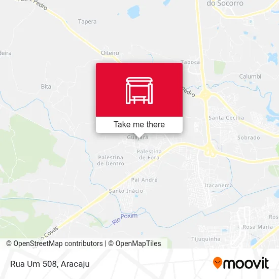 Rua Um 508 map