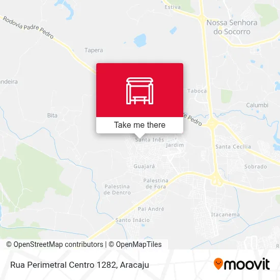 Rua Perimetral Centro 1282 map