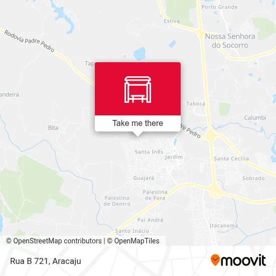 Rua B 721 map