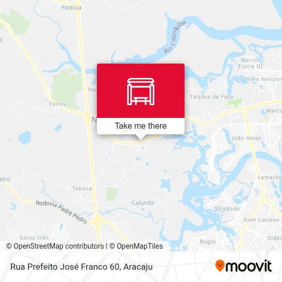 Rua Prefeito José Franco 60 map