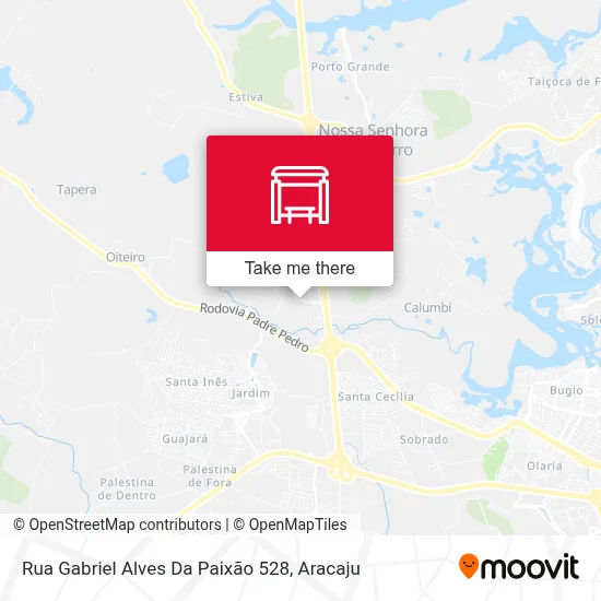 Rua Gabriel Alves Da Paixão 528 map