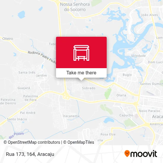 Rua 173, 164 map