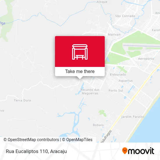 Rua Eucaliptos 110 map