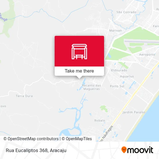 Rua Eucaliptos 368 map