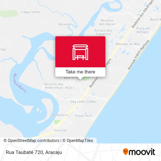 Rua Taubaté 720 map