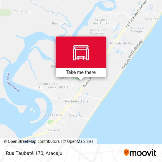 Rua Taubaté 170 map