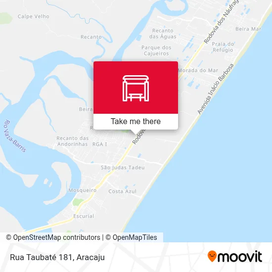 Rua Taubaté 181 map