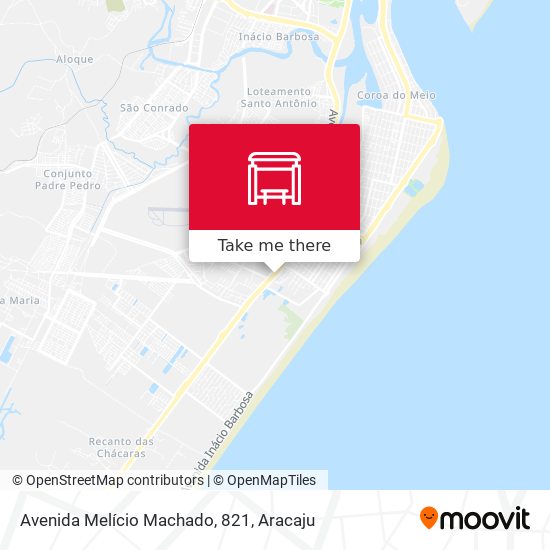 Avenida Melício Machado, 821 map