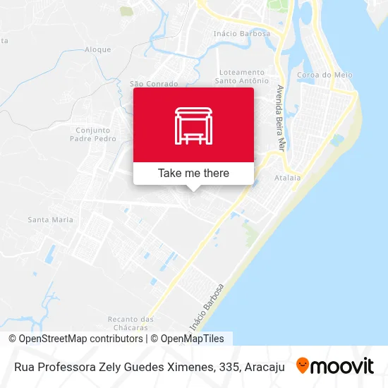 Rua Professora Zely Guedes Ximenes, 335 map