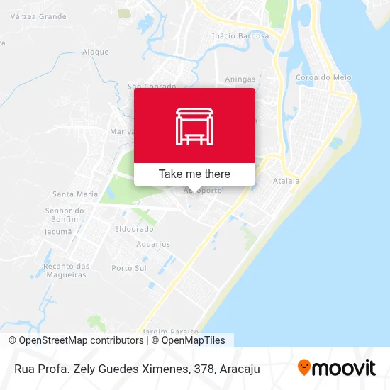 Rua Profa. Zely Guedes Ximenes, 378 map