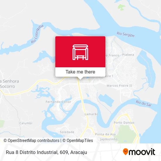 Rua 8 Distrito Industrial, 609 map