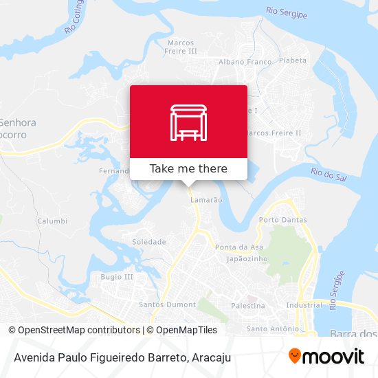 Avenida Paulo Figueiredo Barreto map