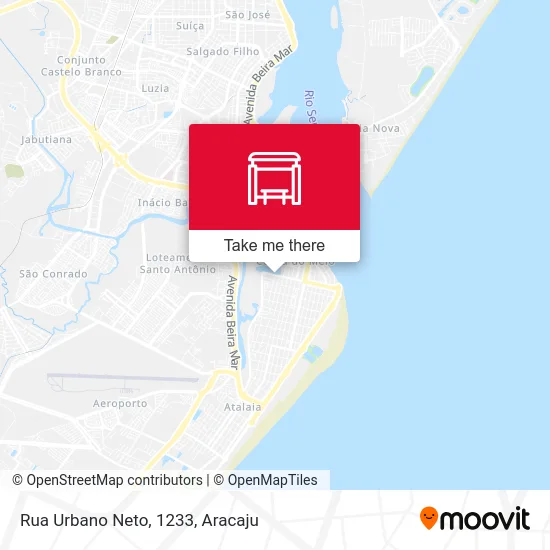 Rua Urbano Neto, 1233 map