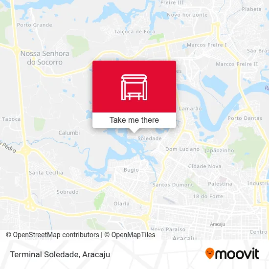 Terminal Soledade map
