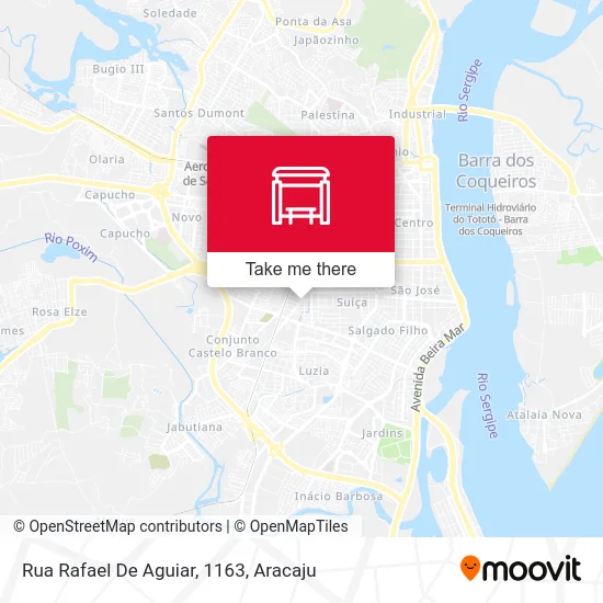 Rua Rafael De Aguiar, 1163 map