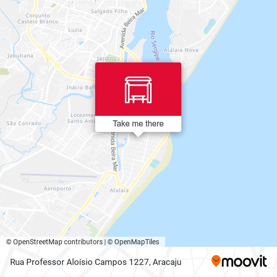 Rua Professor Aloísio Campos 1227 map
