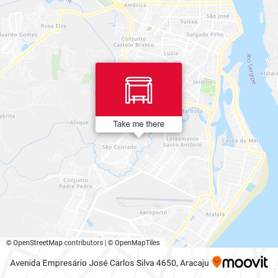 Avenida Empresário José Carlos Silva 4650 map