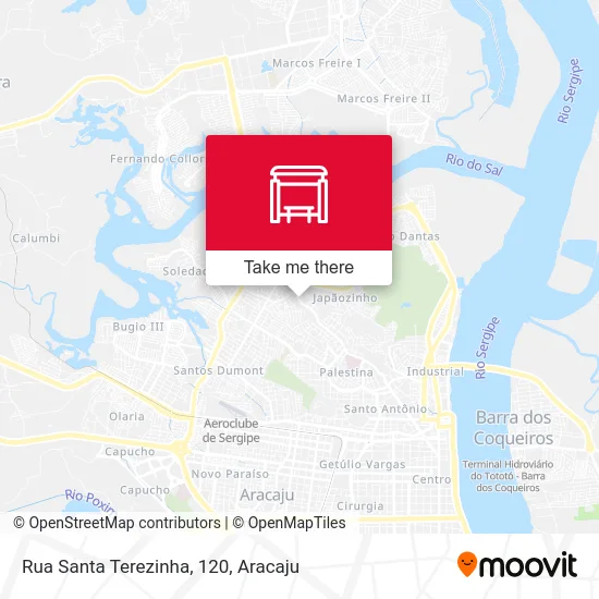 Rua Santa Terezinha, 120 map