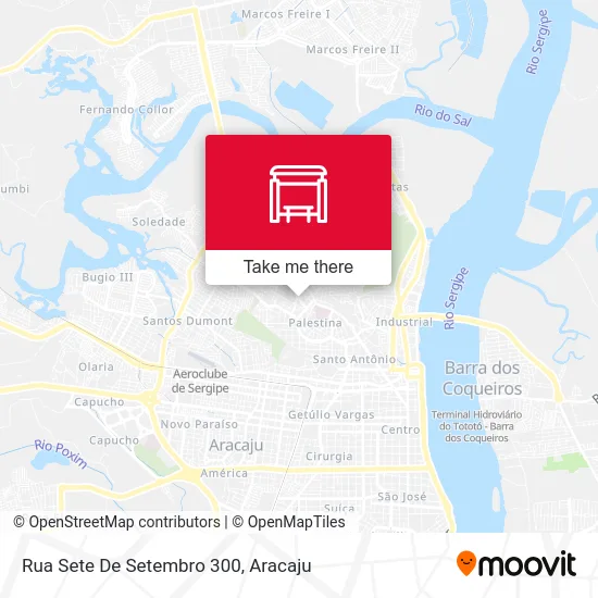 Rua Sete De Setembro 300 map