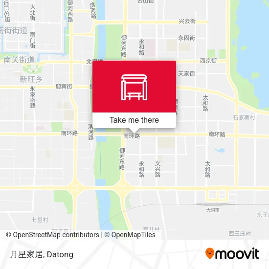 月星家居 map