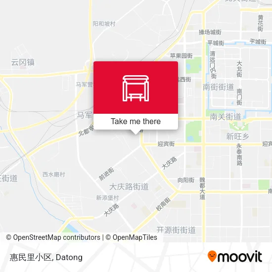 惠民里小区 map