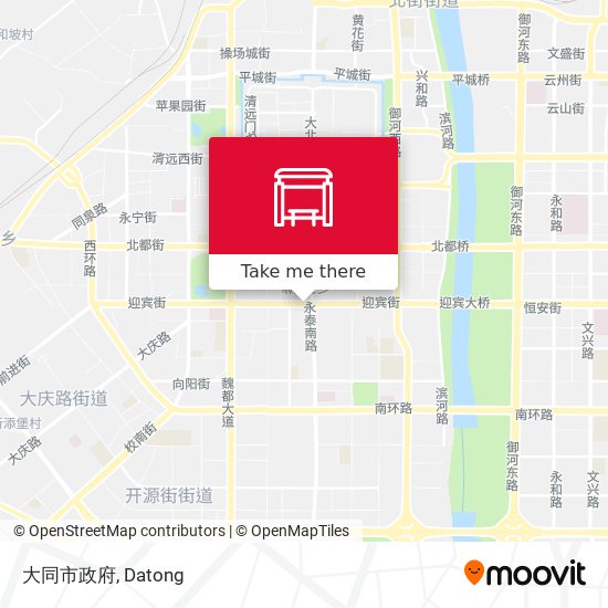 大同市政府 map