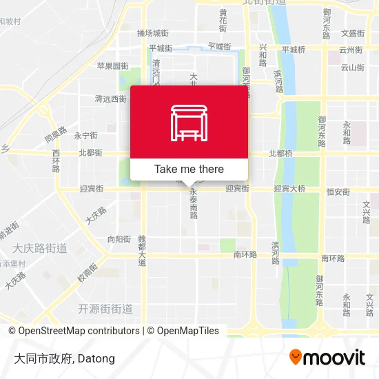 大同市政府 map