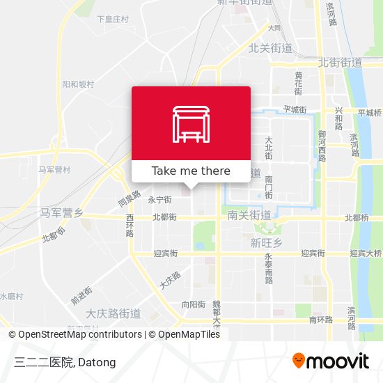 三二二医院 map