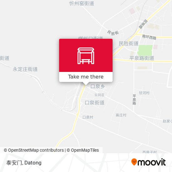 泰安门 map